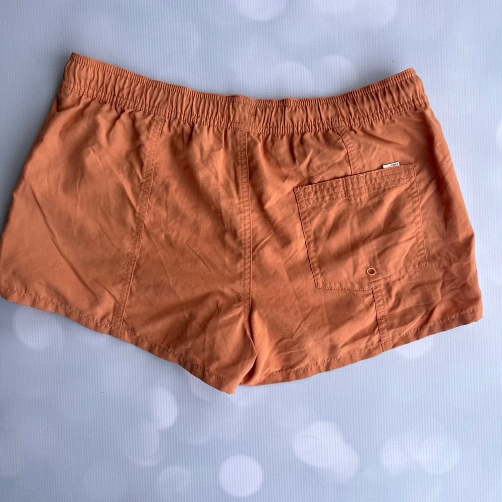 Vuori Womens Kore Short Burnt Orange Peach‎ Athletic Running Gym Shorts Size XS